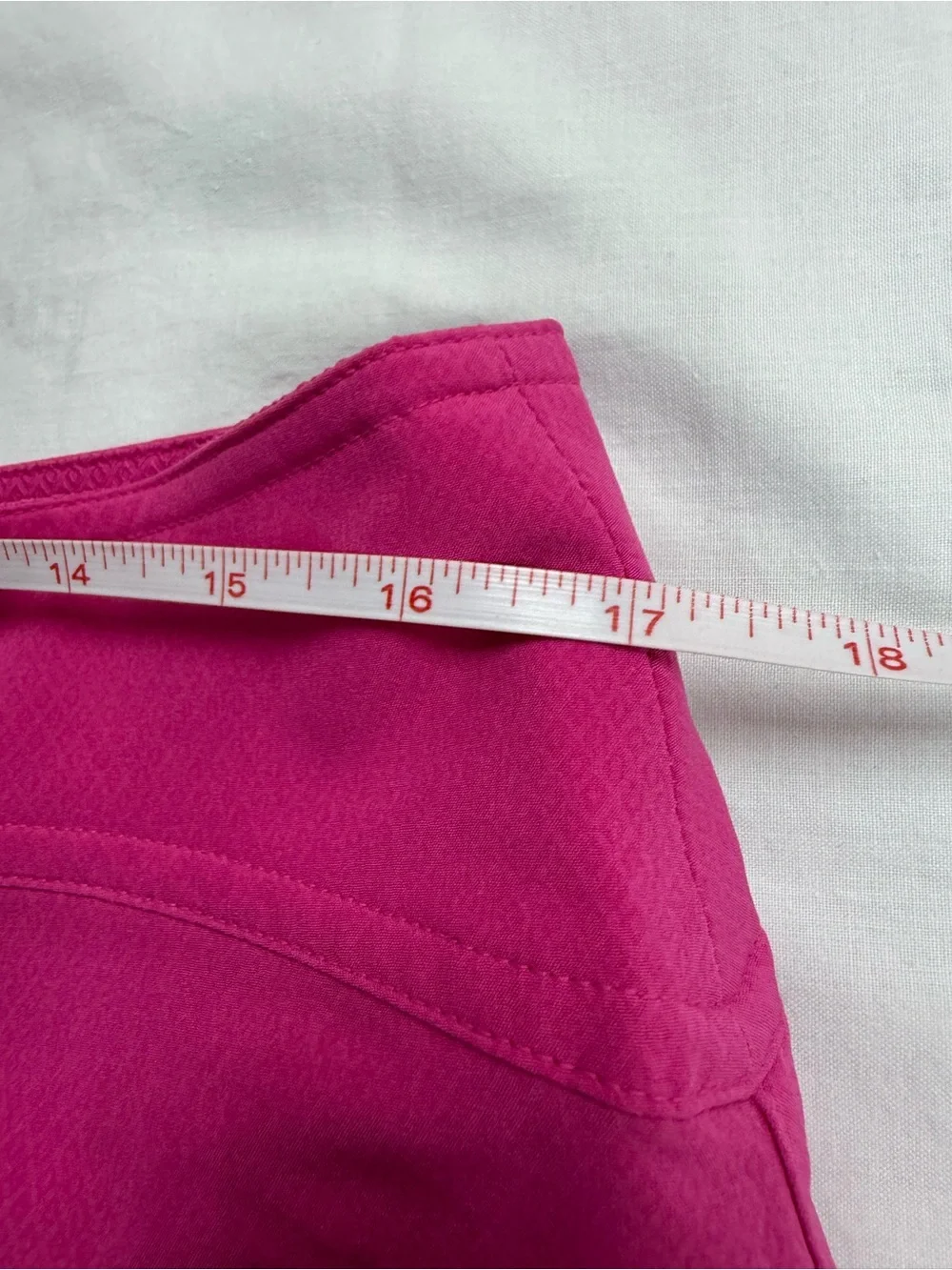 Athleta Pink Fuchsia Board Shorts Size 6 Lace Up Cargo Swim Surf 6” Inseam